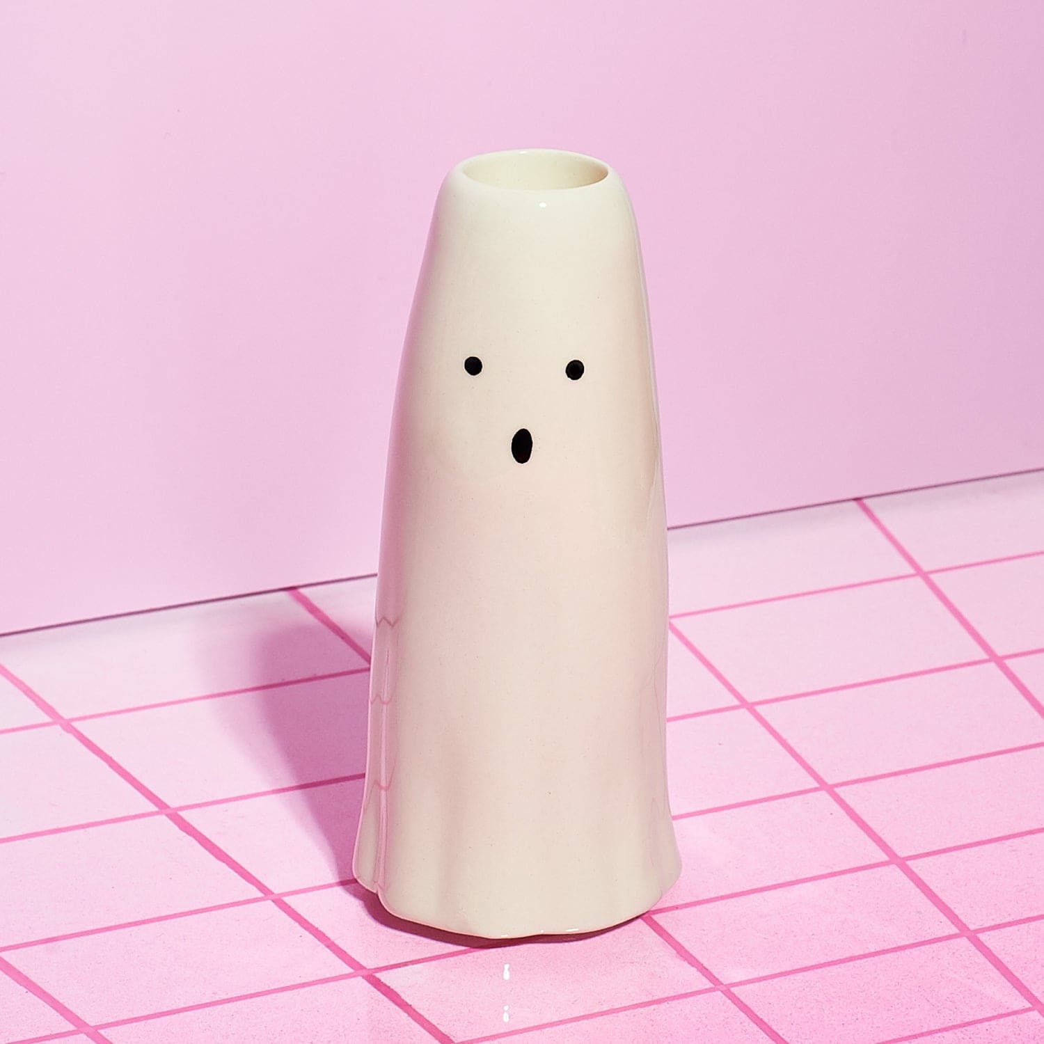 Phantom Ghost Candle Holder Tall Lolz