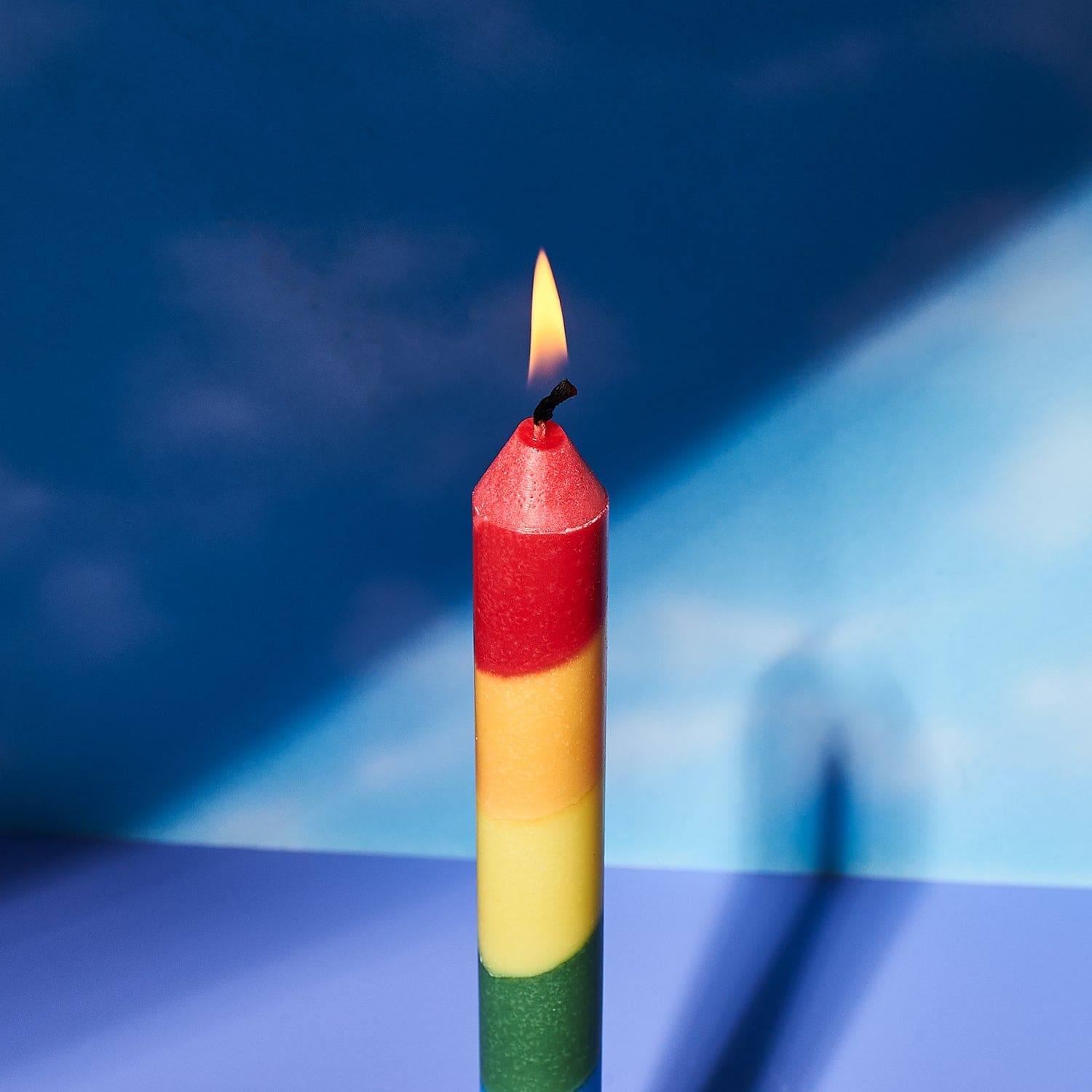 Rainbow Taper Candle Set Candle - Coconut Wax - Dopamine 