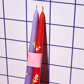 Friends X Sacha Raps Custom Taper Candles - Set of 2