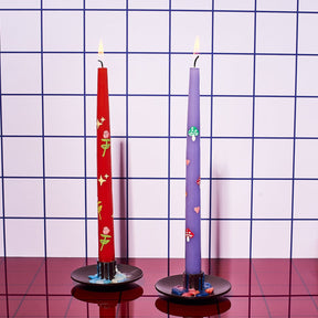 Friends X Sacha Raps Custom Taper Candles - Set of 2