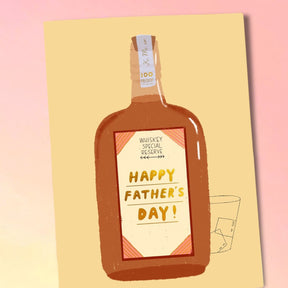 Special Reserve Whiskey Father’s Day Greeting Card Carolyn