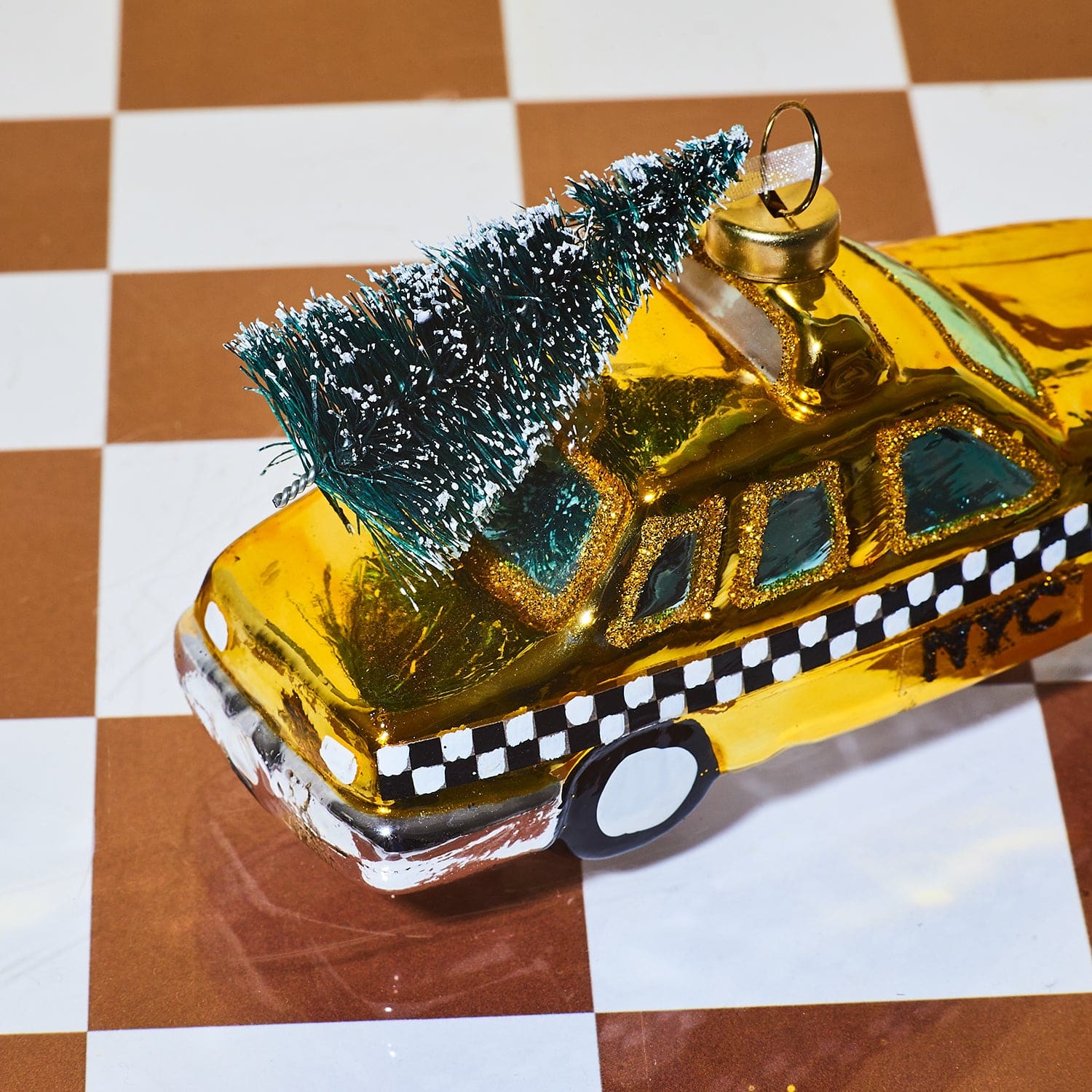 Nyc Taxi Cab Ornament 87948 0722 - Holiday22 - Iheartnyc - 