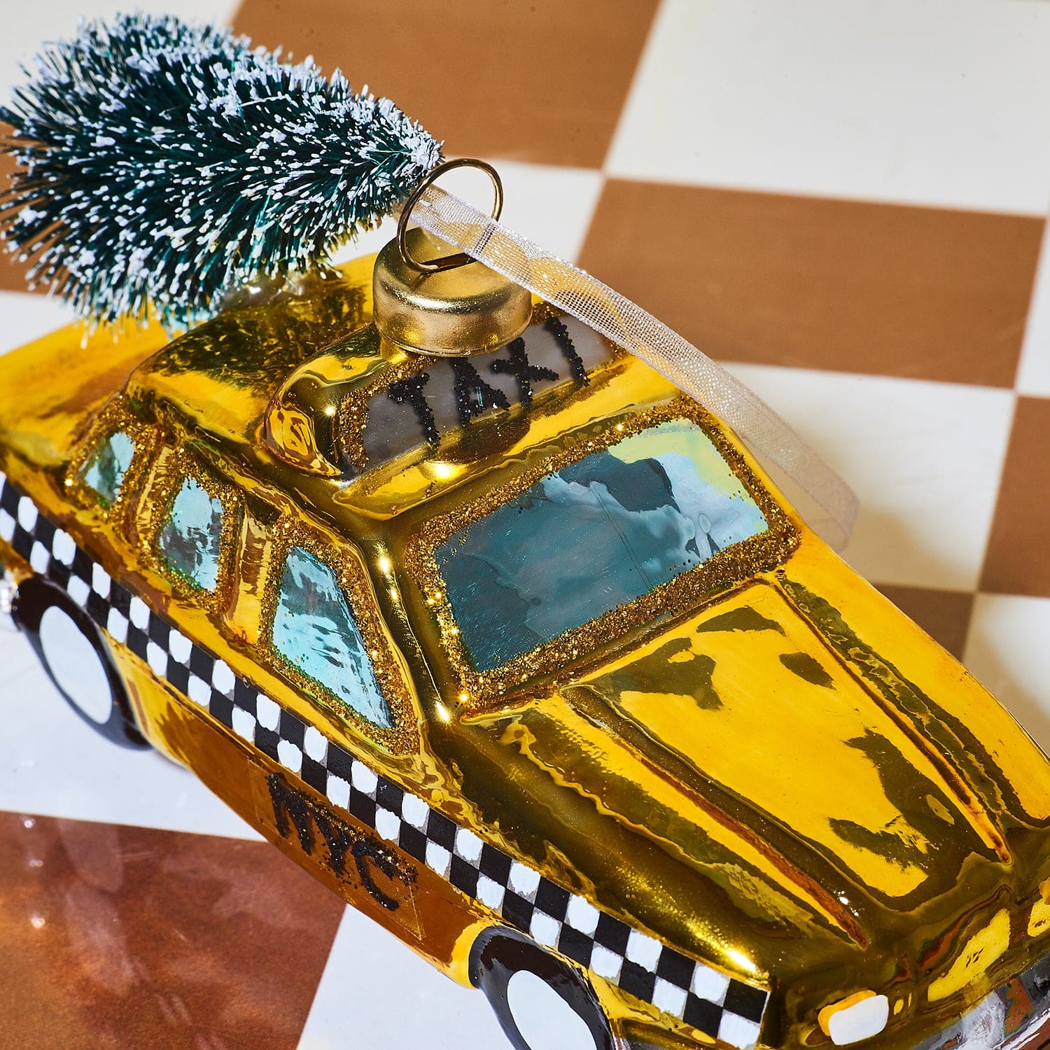 Nyc Taxi Cab Ornament 87948 0722 - Holiday22 - Iheartnyc - 