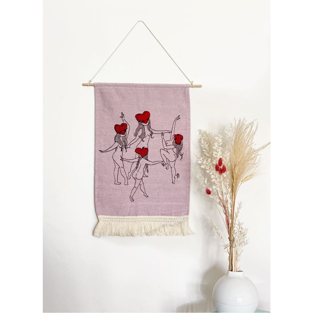 Love Dancers Woven Tapestry 0822 - Q322