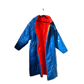 Vintage Norma Kamali Reversible Sleeping Bag Coat Casual - 