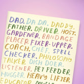 Dad You’re All That Father’s Day Greeting Card Dad Card -